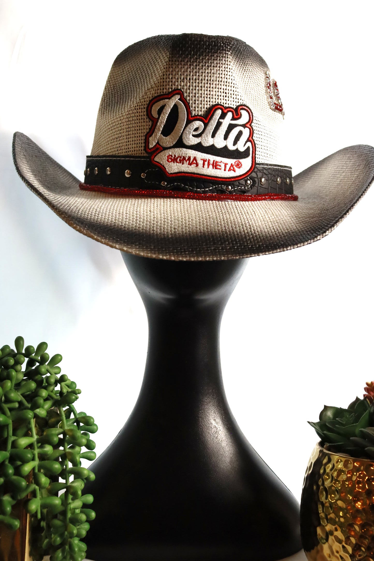 White Delta Ombre Cowboy Hat