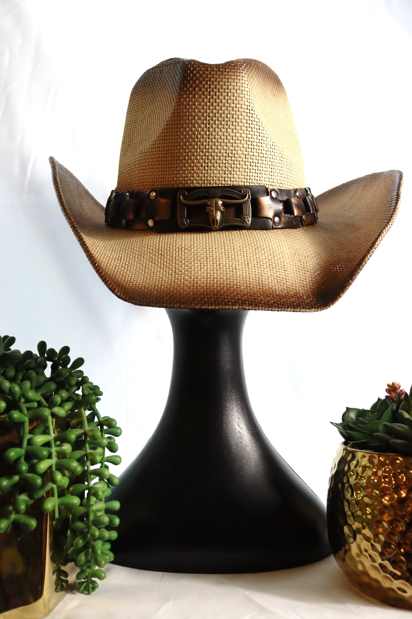 Brown Ombre Cowboy Hat